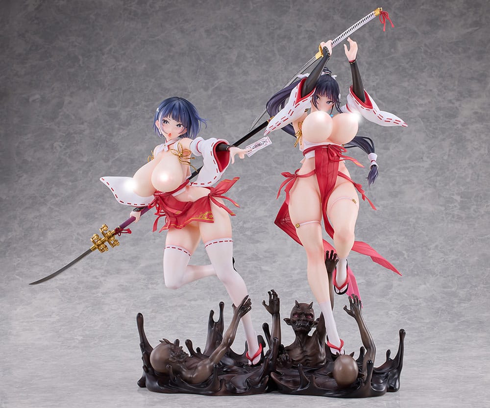 Original Character pack 2 statuetten 1/6 Sakuya Todo & Iori Todo