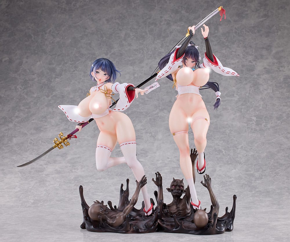 Original Character pack 2 statuetten 1/6 Sakuya Todo & Iori Todo