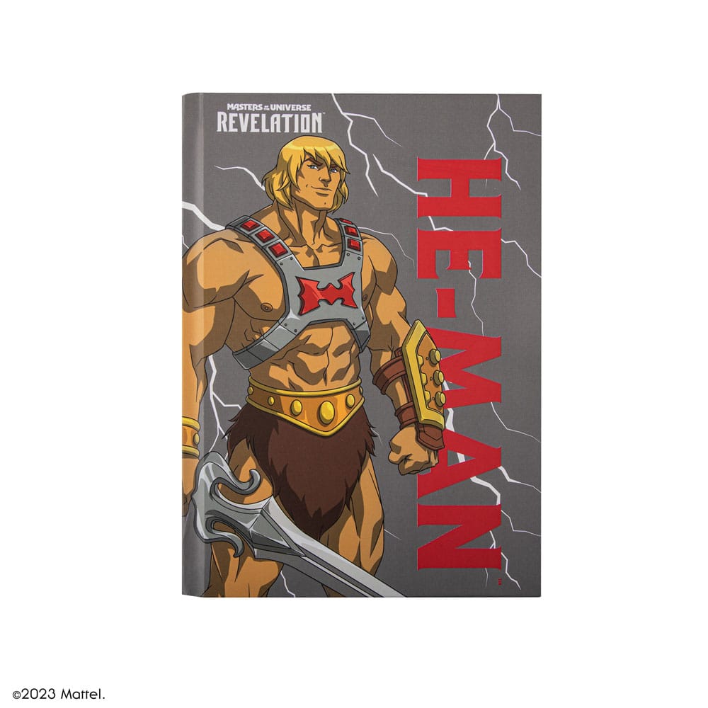 Les Maîtres de l'univers : Révélation He-Man Thunder Deluxe Notebook Set (carnet de notes + stylo)