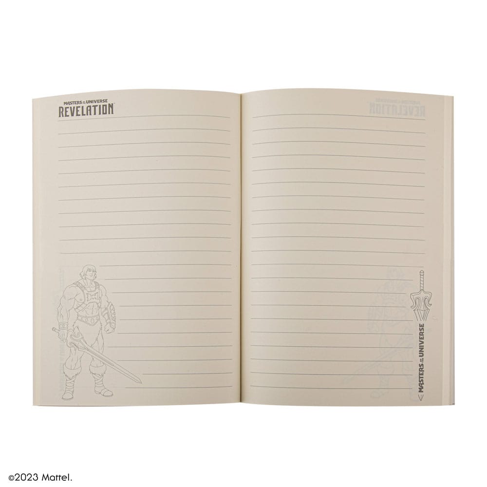 Les Maîtres de l'univers : Révélation He-Man Thunder Deluxe Notebook Set (carnet de notes + stylo)