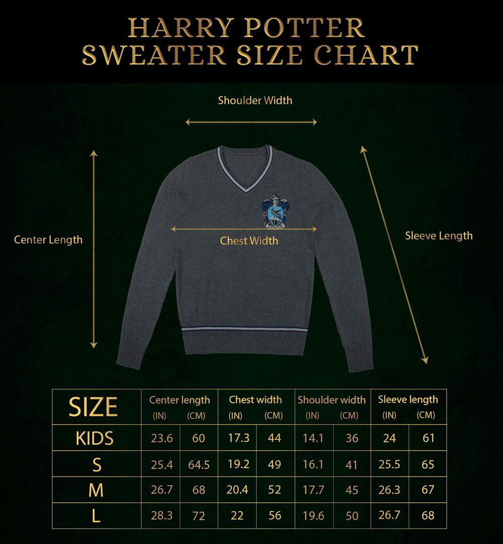 Harry Potter Sweater Ravenclaw  (S)