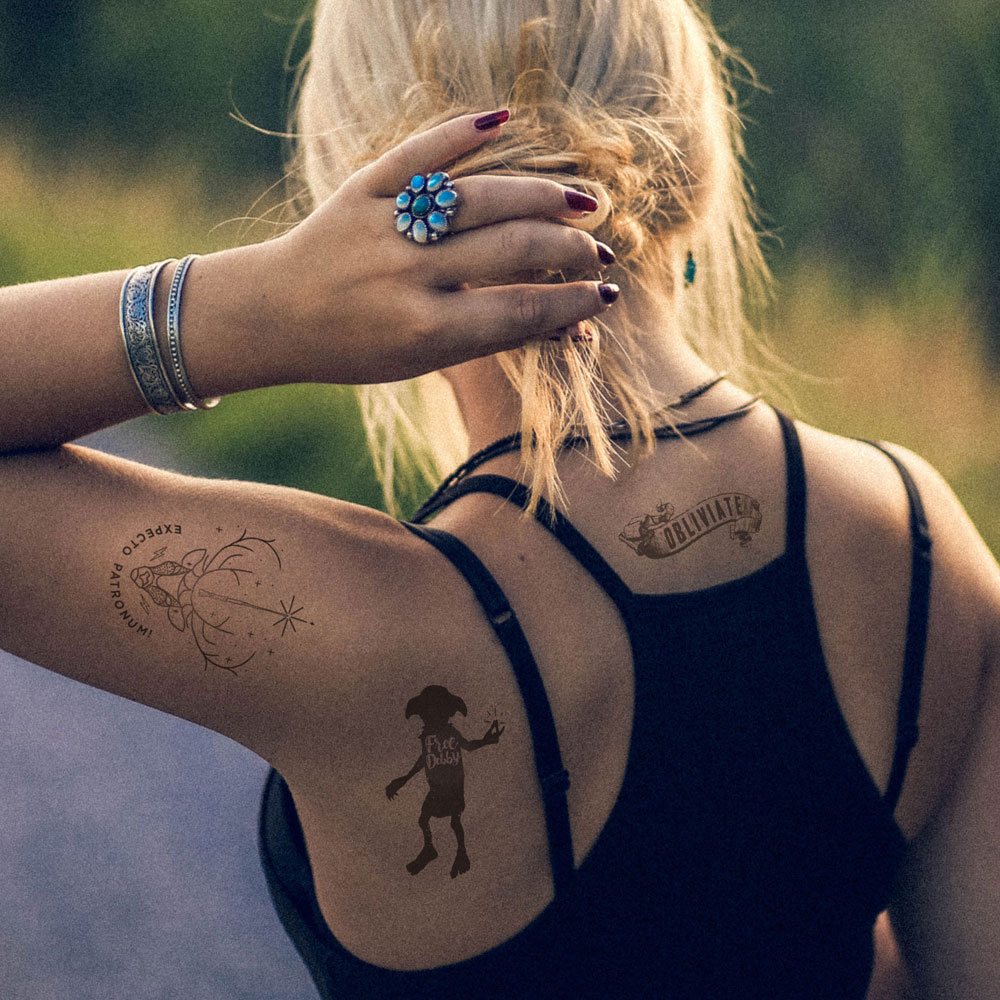Harry Potter set 35 tatouages temporaires