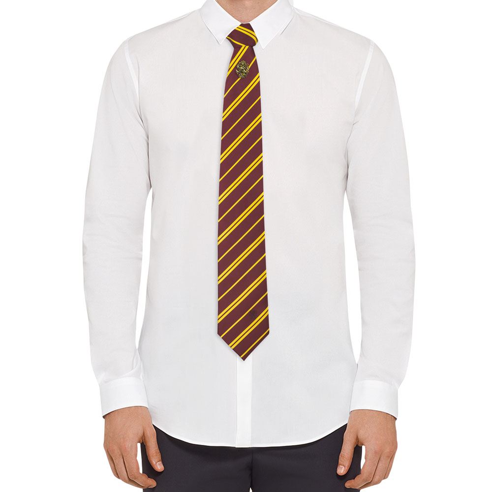 Harry Potter set cravate & badge Gryffondor