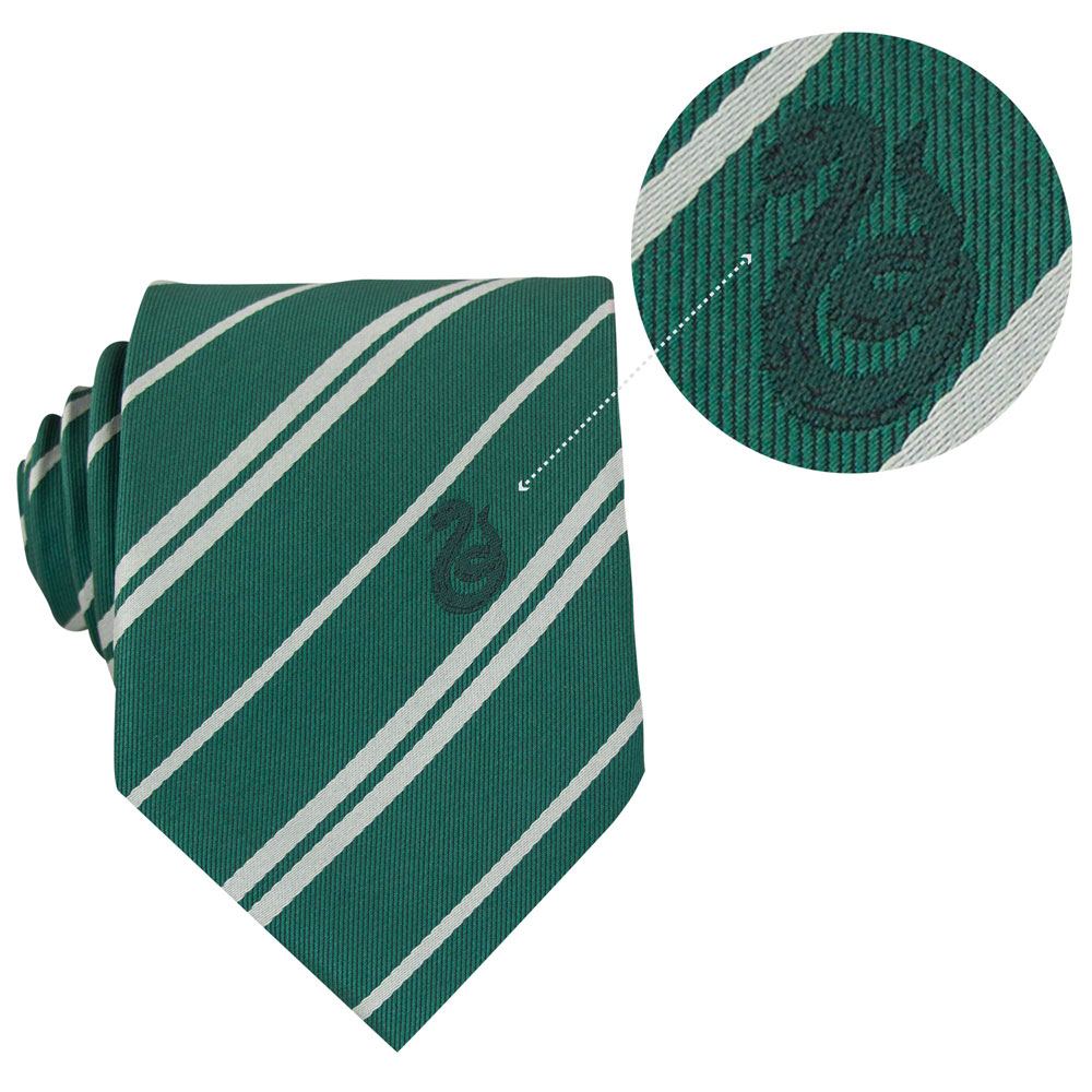 Harry Potter set cravate & badge Slytherin