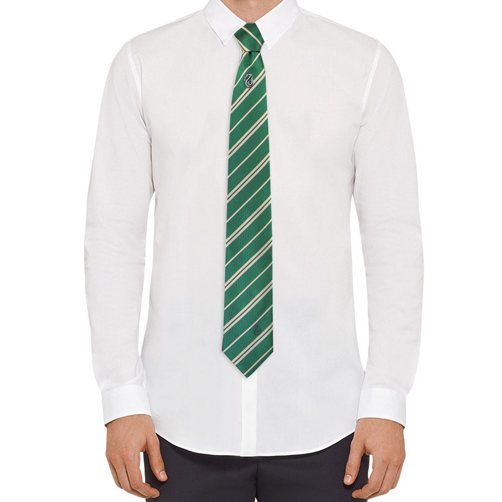 Harry Potter set cravate & badge Slytherin
