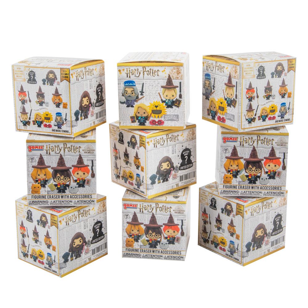 Harry Potter présentoir figurines / gommes Gomee (24)