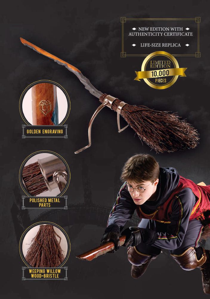 Harry Potter réplique 1/1 balai magique Firebolt 2022 Edition