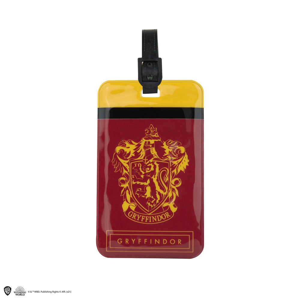 Harry Potter set étiquette de bagage & étui pour carte de transport Gryffindor