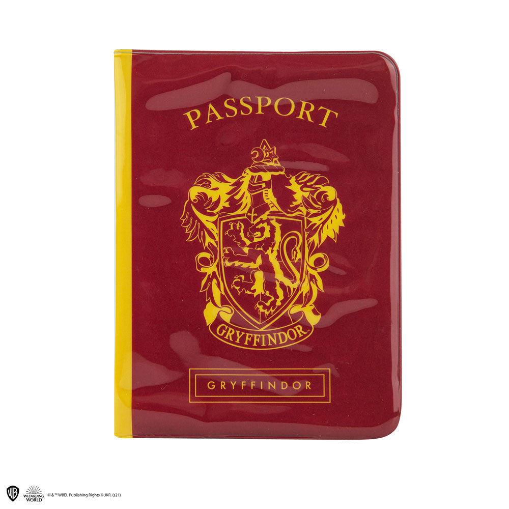 Harry Potter set étiquette de bagage & étui pour carte de transport Gryffindor