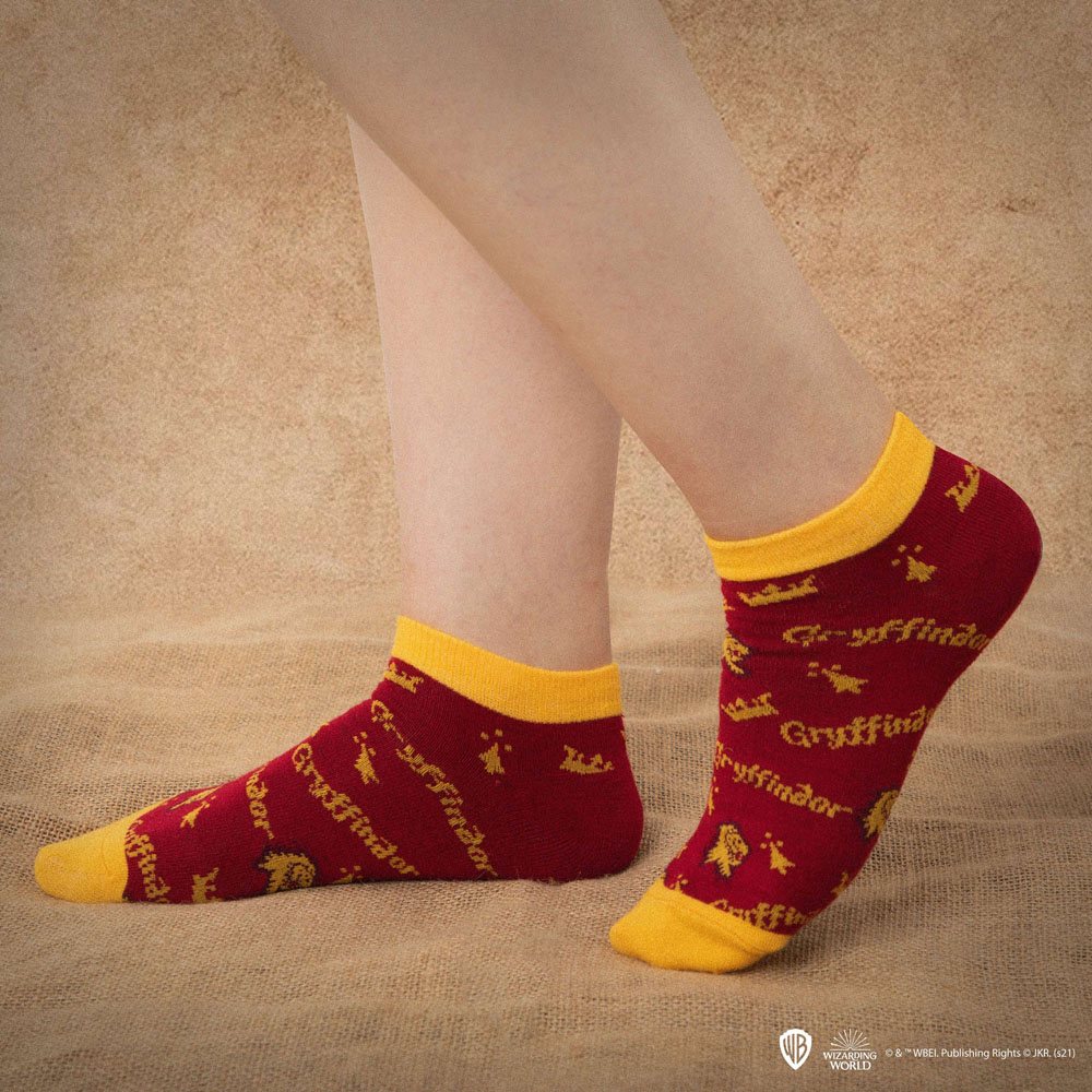 Harry Potter pack 3 paires de socquettes Gryffindor