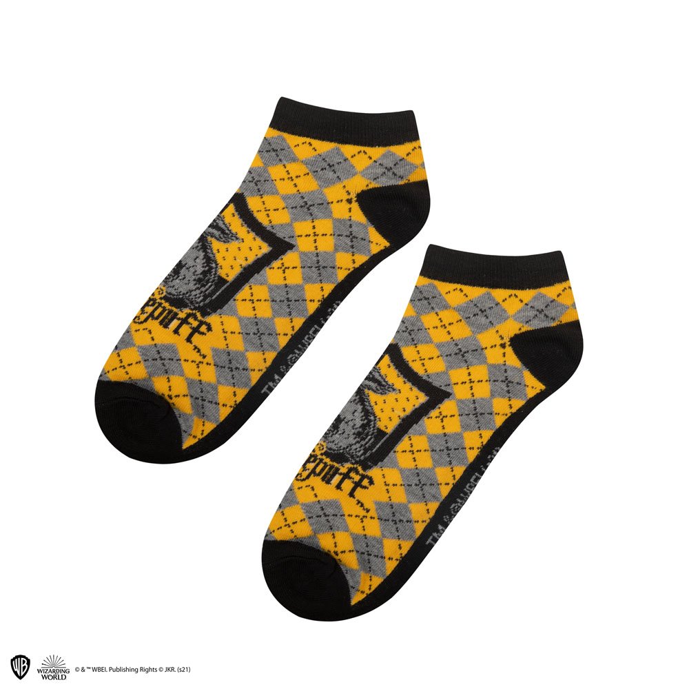 Harry Potter pack 3 paires de socquettes Hufflepuff