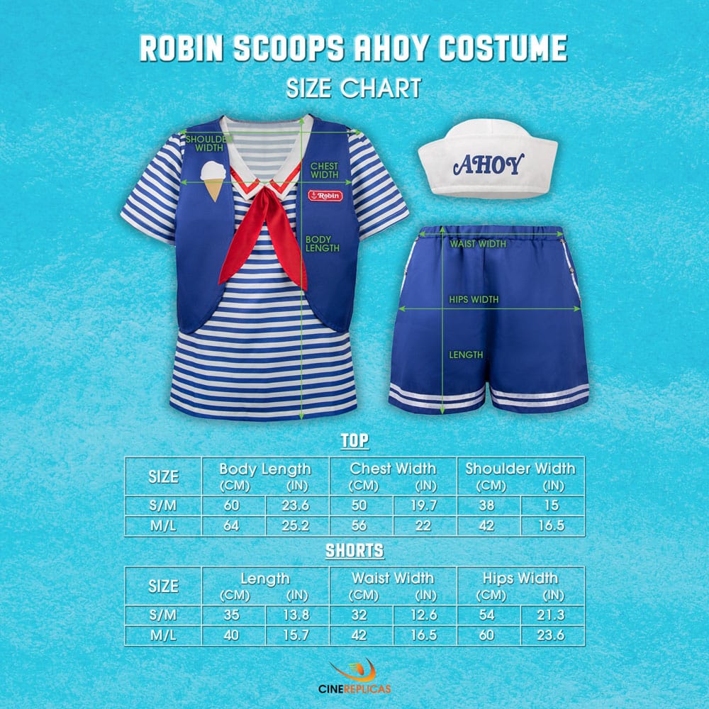 Stranger Things: Scoops Ahoy Robin Costume