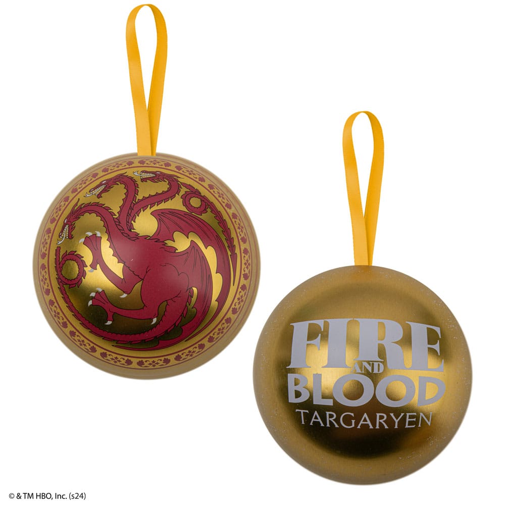 Game of Thrones décoration sapin avec collier Targaryen