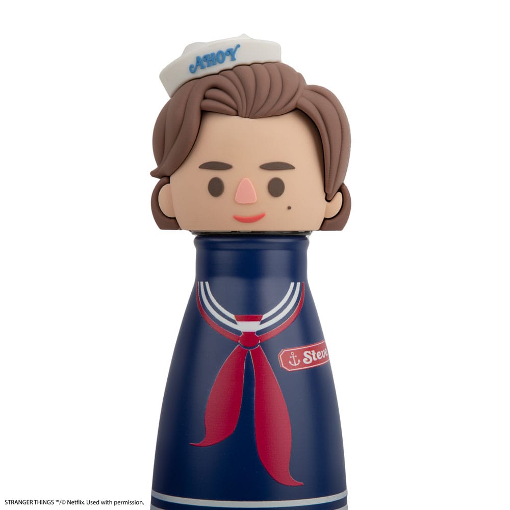 Stranger Things Bouteille d'eau Scoops Ahoy Steve 500 ml