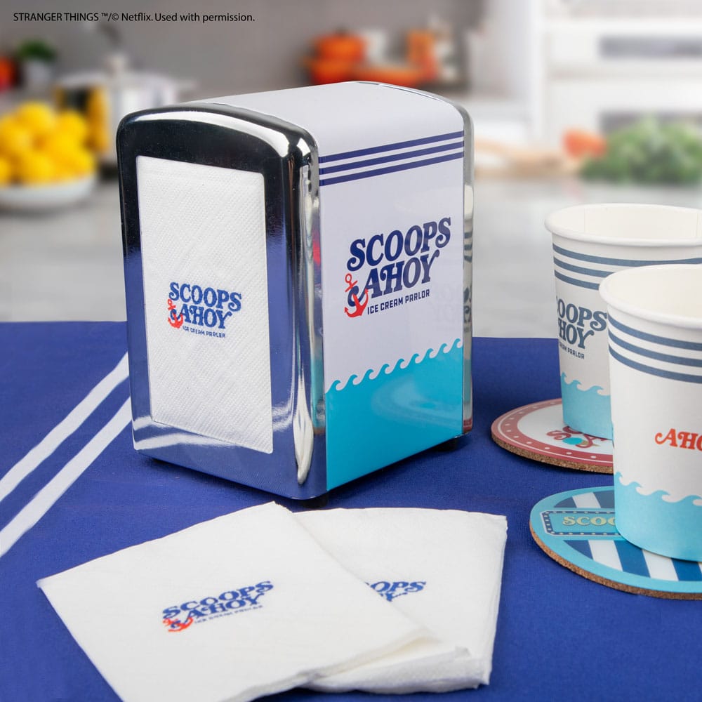 Stranger Things Distributeur de serviettes Scoops Ahoy