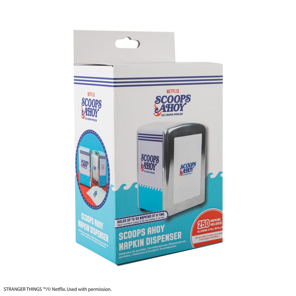 Stranger Things Distributeur de serviettes Scoops Ahoy