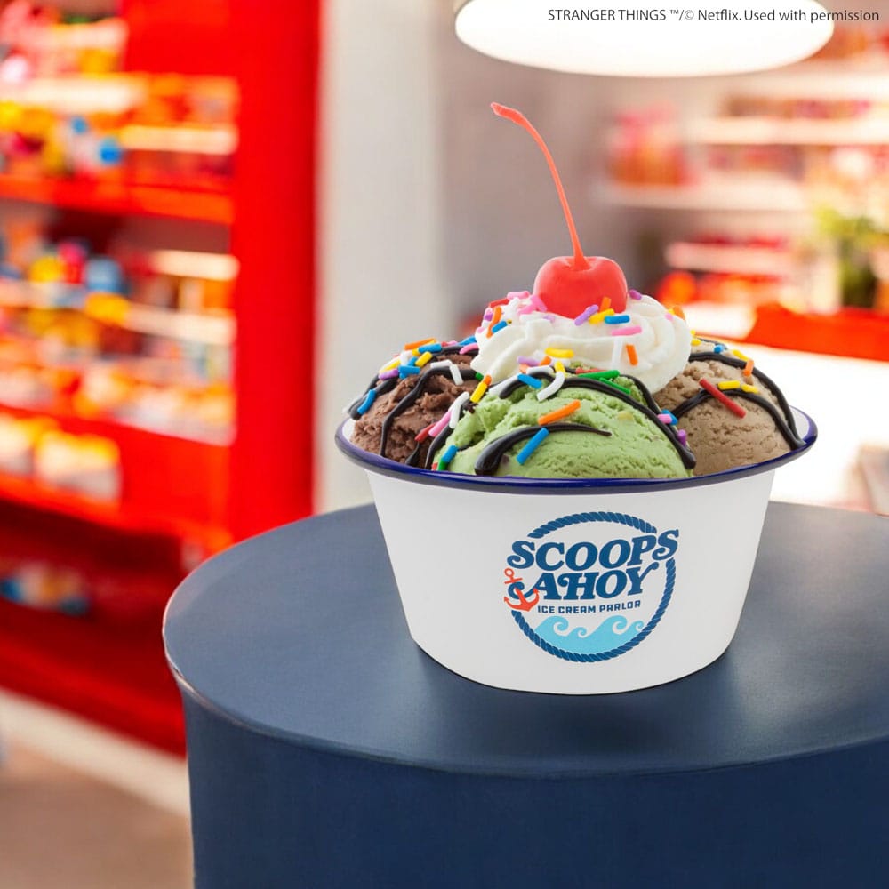 Stranger Things Bol à glace avec chapeau de marin Scoops Ahoy