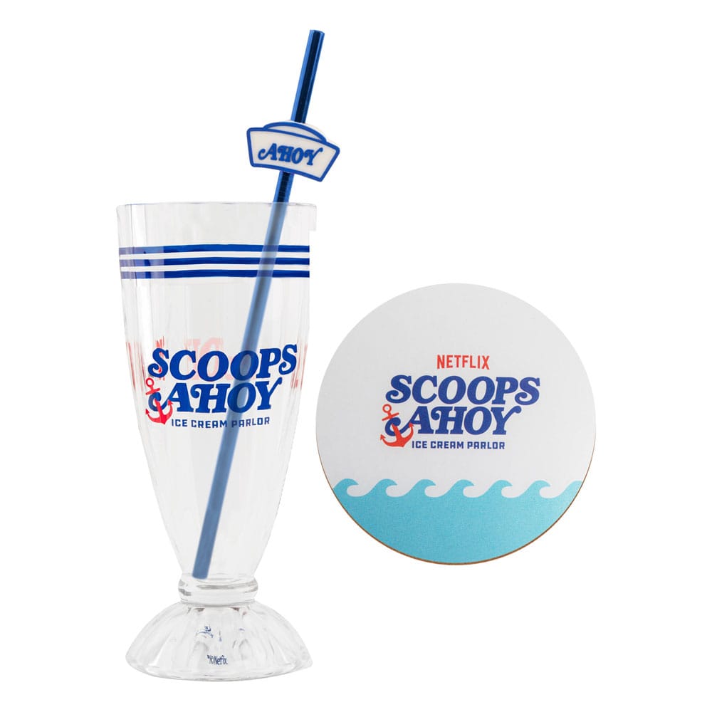 Stranger Things Ensemble de verres à milkshake Scoops Ahoy