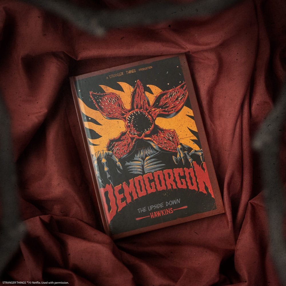 Stranger Things Carnet Demogorgon