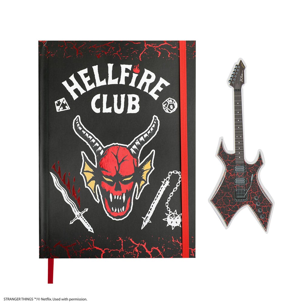 Stranger Things Cahier du Hellfire Club
