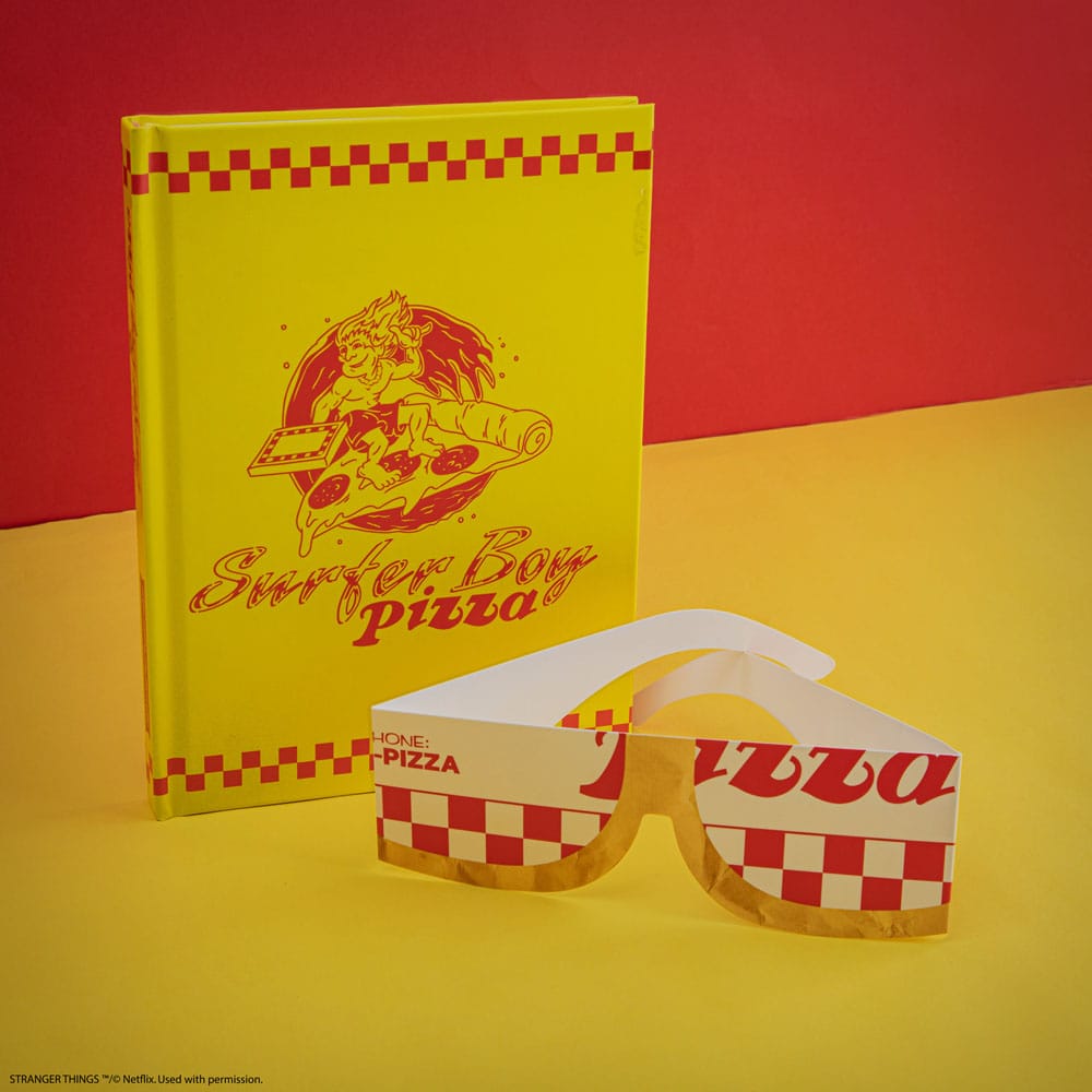 Stranger Things Cahier à spirale Surfer Boy Pizza