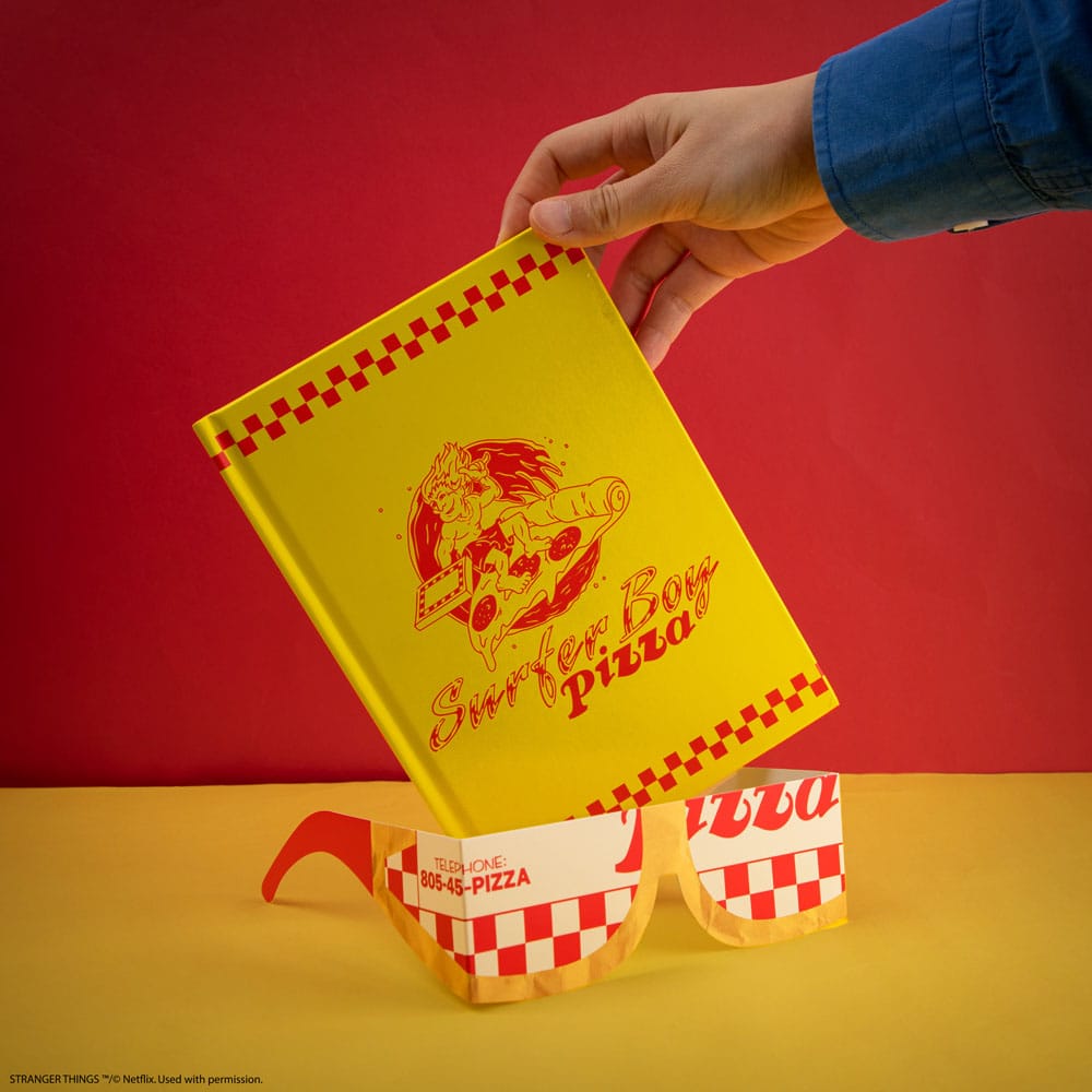 Stranger Things Cahier à spirale Surfer Boy Pizza