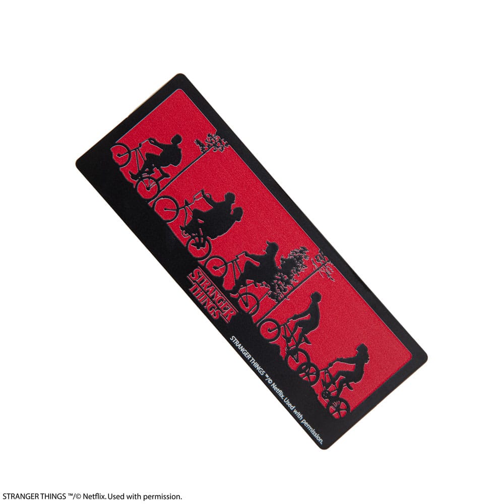 Stranger Things Silhouette Marque-page en métal