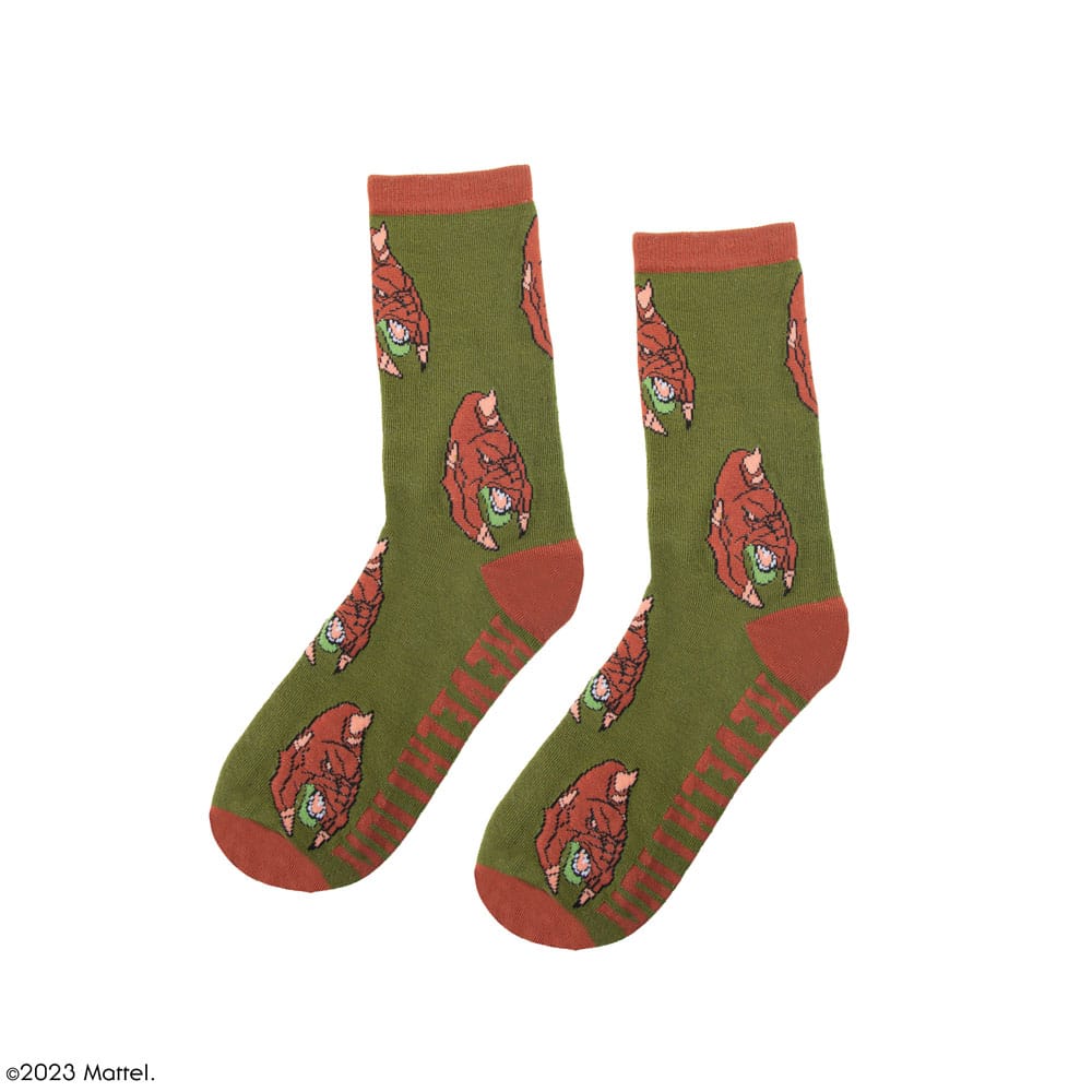 Les Maîtres de l'univers : Révélation Set de 3 chaussettes Cringer & Battle Cat & Orko