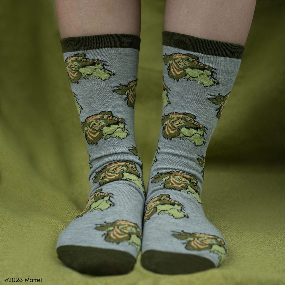 Les Maîtres de l'univers : Révélation Set de 3 chaussettes Cringer & Battle Cat & Orko