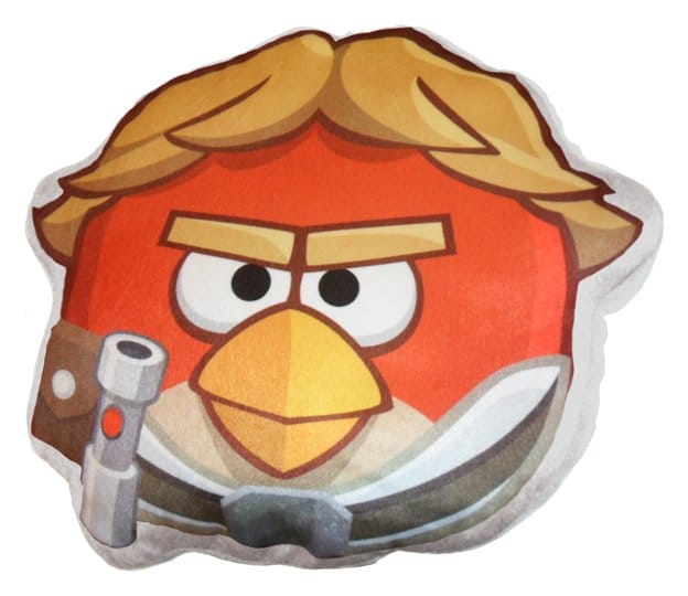 Angry Birds Star Wars coussin Luke Skywalker 27 cm