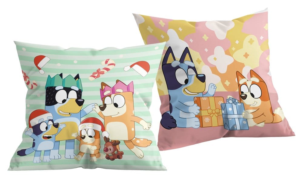 Bluey coussin Family Christmas 40 x 40 cm