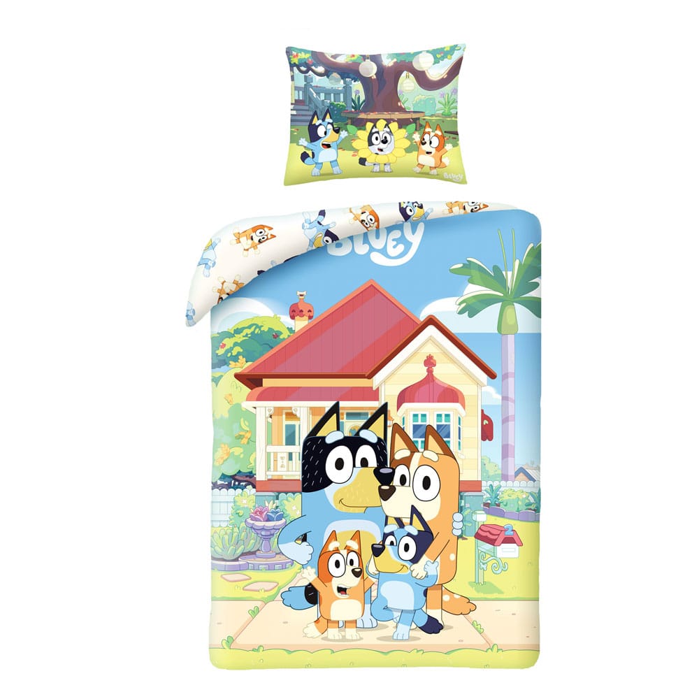Bluey parure de lit Ver. 1 140 x 200 cm / 70 x 90 cm
