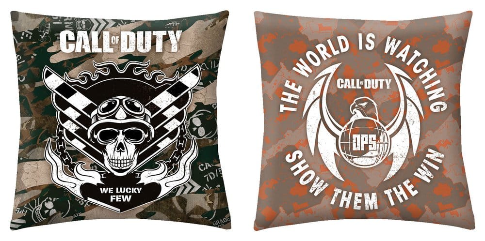 Call of Duty coussin The World is Watching 40x40cm
