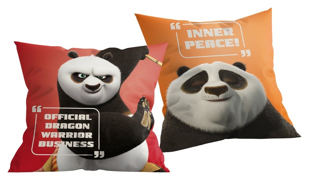 Kung Fu Panda coussin Inner Peace 40x40cm