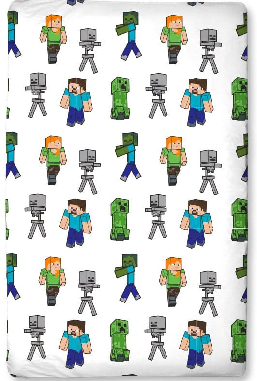 Minecraft Drap-housse 90 x 200 x 25 cm