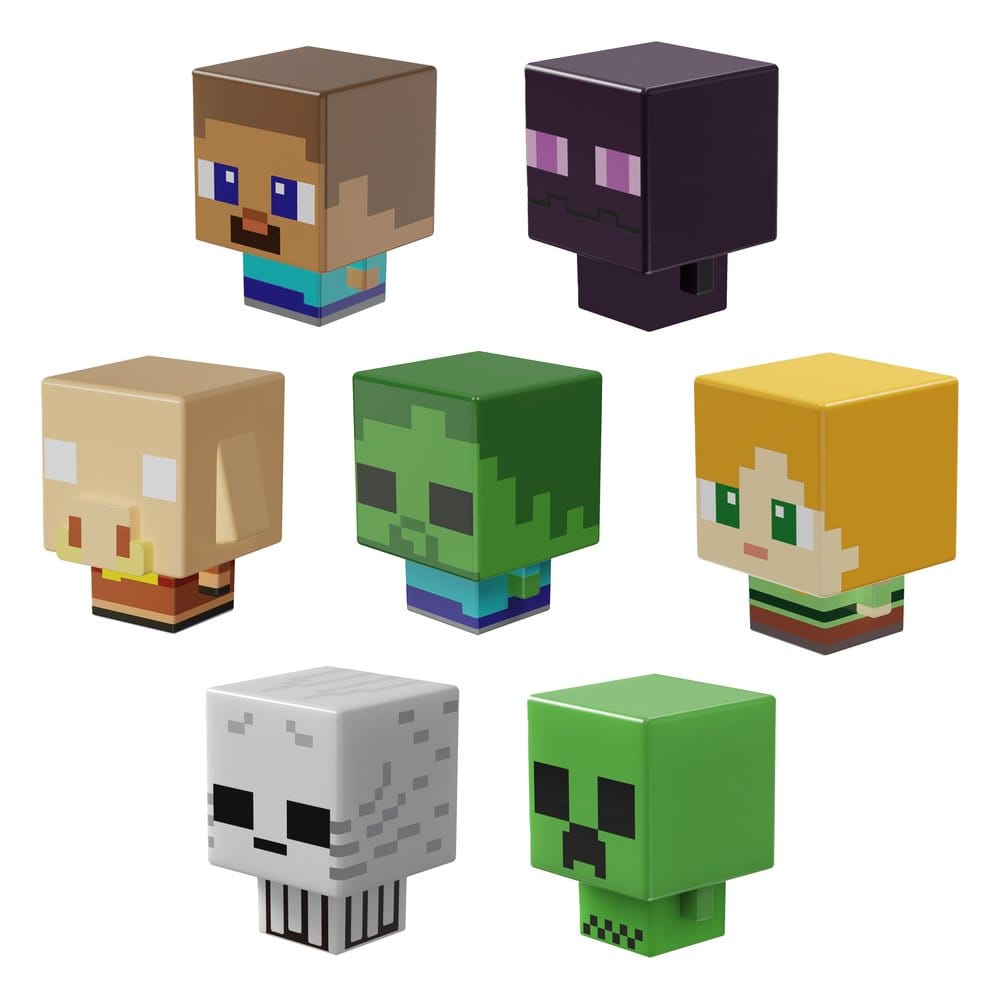 Minecraft Mini Lampe Torche Veilleuse Blind Box Display (20)
