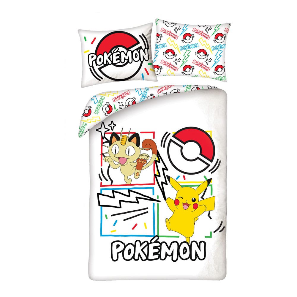 Pokémon parure de lit Ver. 13 140 x 200 cm / 70 x 90 cm