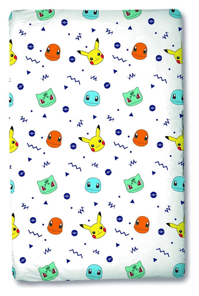 Pokémon Drap-housse Head 90 x 200 x 25 cm