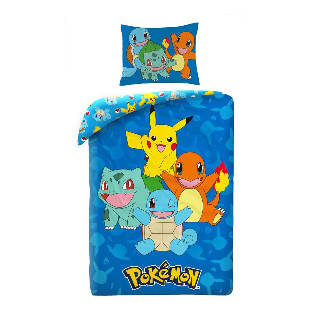 Pokémon parure de lit Ver. 2 140 x 200 cm / 70 x 90 cm