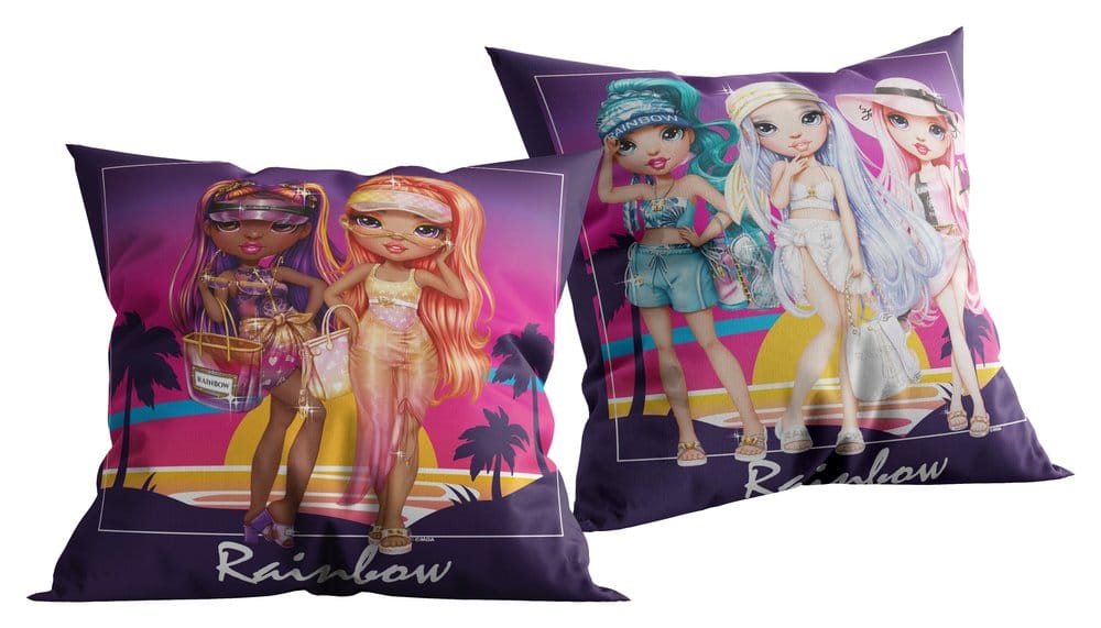 Rainbow High coussin Holiday 40x40 cm