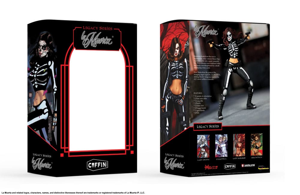 La Muerta Executive Replica pour figurine 1/12 La Muerta 15 cm
