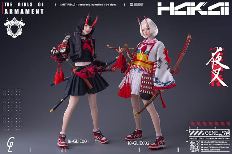 Original Character i8Toys x Gharliera figurine 1/6 The Girls of Armament Rirua Ookami 28 cm