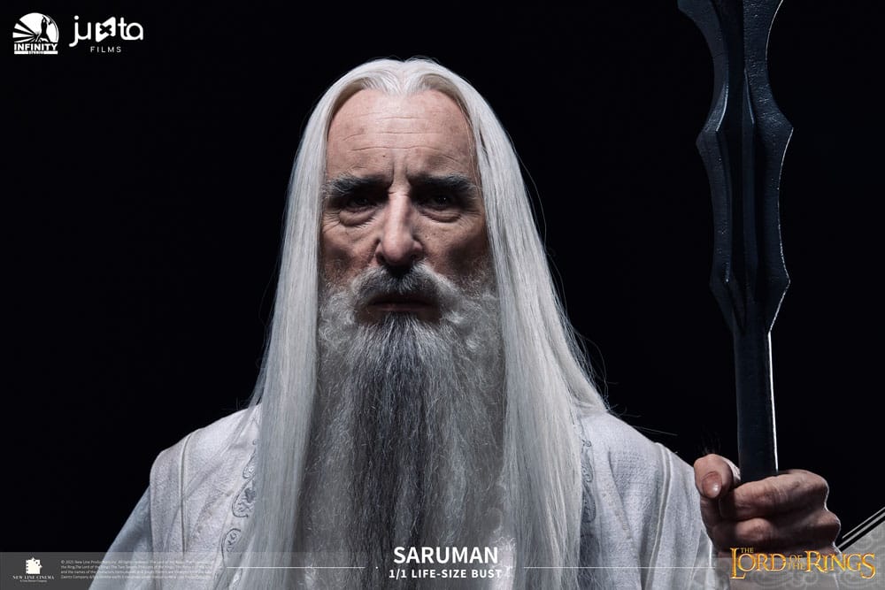 Le Seigneur des Anneaux buste 1/1 Saruman 110 cm