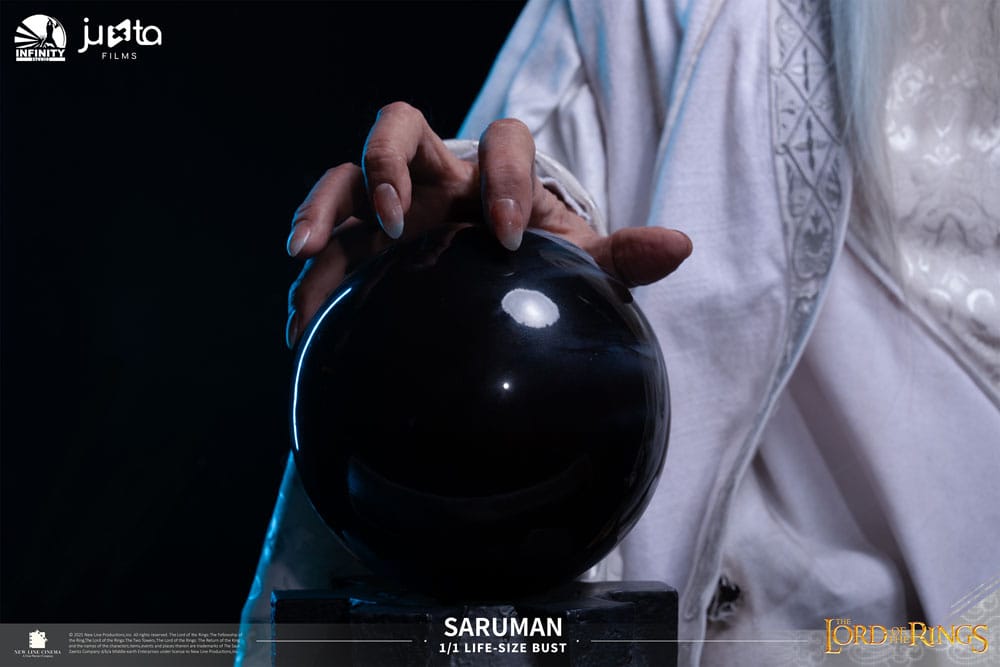Le Seigneur des Anneaux buste 1/1 Saruman 110 cm