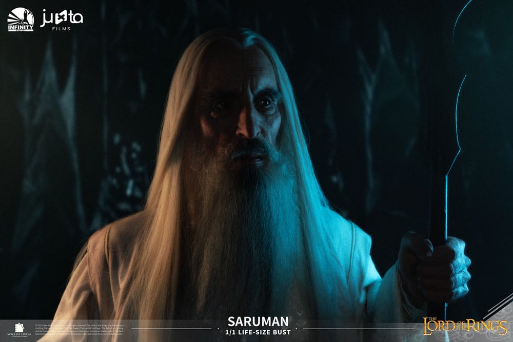 Le Seigneur des Anneaux buste 1/1 Saruman 110 cm