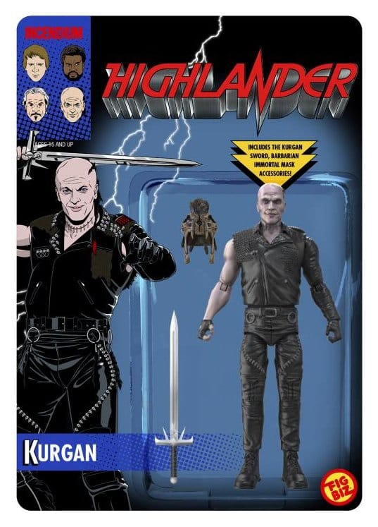 Highlander figurine FigBiz The Kurgan 13 cm