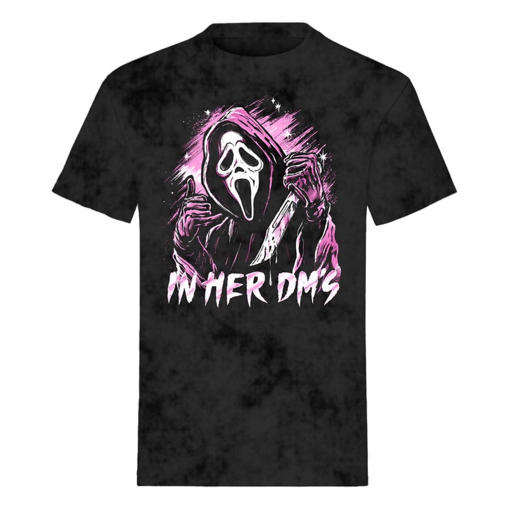 Scream T-Shirt Ghost Face In her DM's (L)