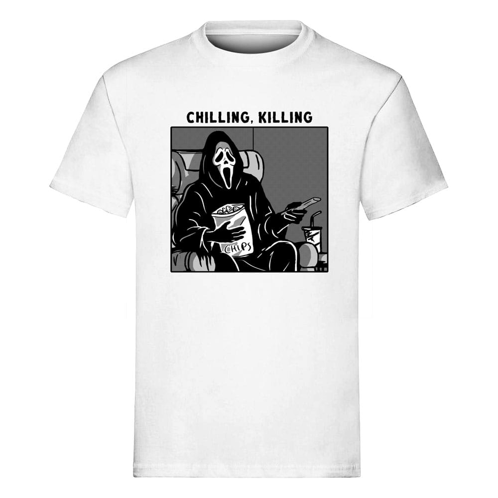 Scream T-Shirt Ghost Face Chilling, Killing (M)