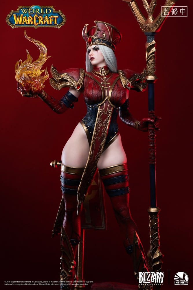 World of Warcraft Statue en Silicone 1/3 Sally Whitemane 108 cm