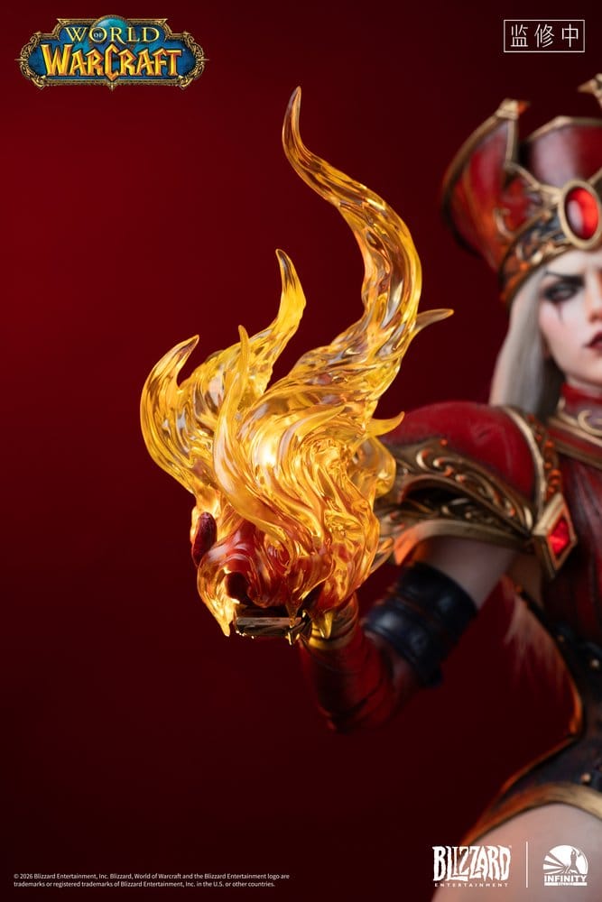 World of Warcraft Statue en Silicone 1/3 Sally Whitemane 108 cm